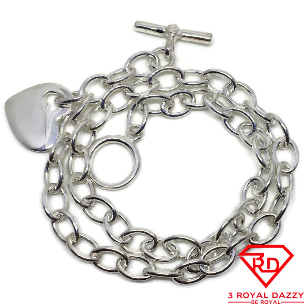 Oval Link Chain 14 Inch Necklace 925 Solid Silver